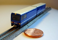 Bild vom Modell der Lok EA02 der Dresdner Parkeisenbahn