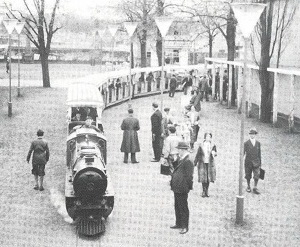 Bild Liliputeisenbahn zur Hygieneausstellung 1930/31, Sammlung Arndt