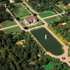 Bild: Luftaufnahme vom Großen Garten