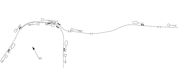 Bild: Signallageplan des ESTW Palaisteich