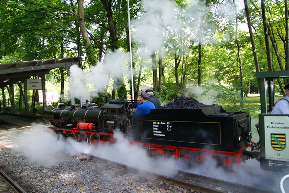 Galerie Erster Einsatztag der Gastlokomotive aus Leipzig - Bild 3