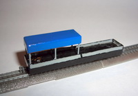 Bild vom Modell eines Güterwagens der Dresdner Parkeisenbahn