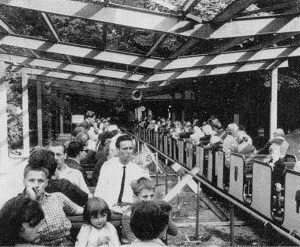 Bild Bau der Bahnsteigüberdachung am Bf. Zoo