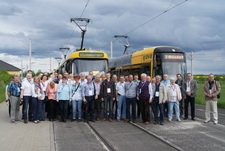 Sonderfahrt mit der Straßenbahn durch Dresden