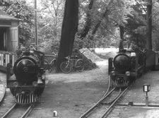 Dampflokomotiven am Lokschuppen