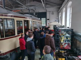 Bild 2 - Exkursion ins Straßenbahnmuseum