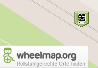 Bildschirmfoto von Wheelmap.org