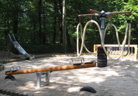 Spielplatz beim Dahliengarten im Großen Garten Dresden