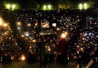 Taschenlampenkonzert in der Freilichtbühne Großer Garten Dresden -Jungen Garde-