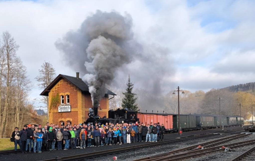 Gruppenbild Steinbach Vereinsfahrt 2024
