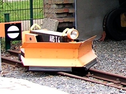Schneepflug - Kleinwagen Nr. 104