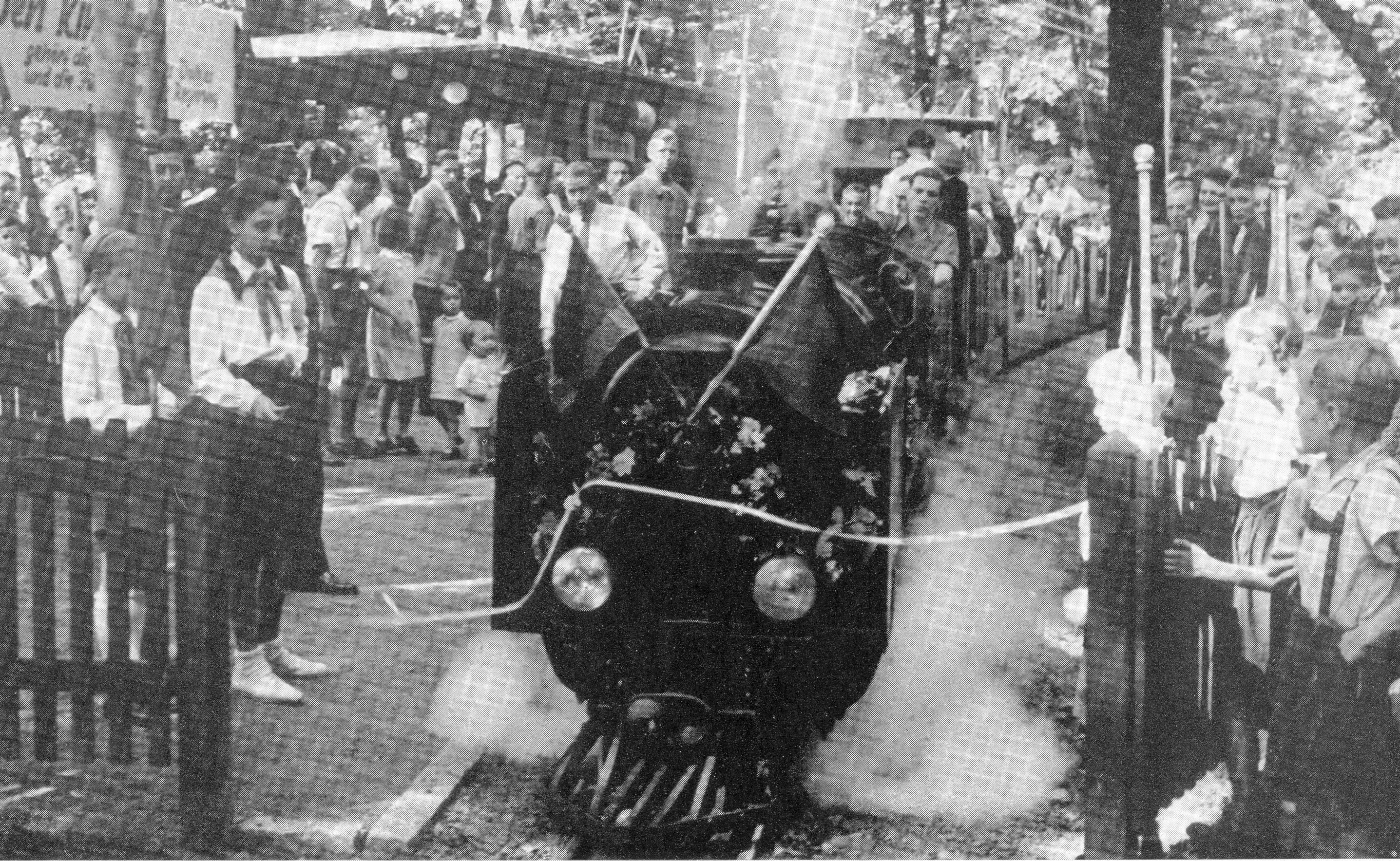 Eröffnung der "großen Runde" im Jahr 1951