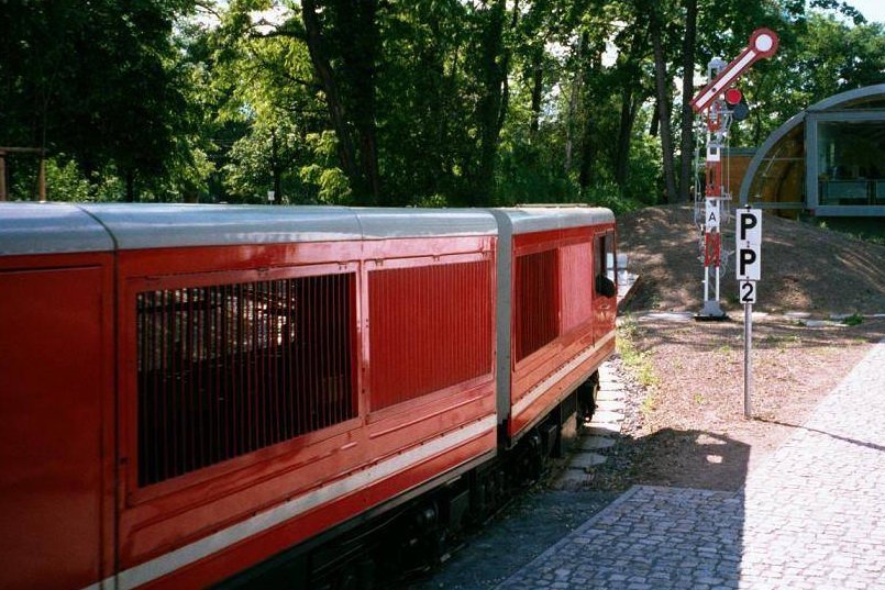 Ausfahrt am heutigen Straßburger Platz