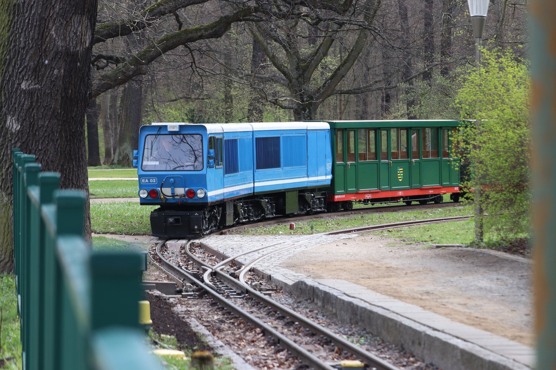 EA01 einfahrt Bahnhof Palaisteich