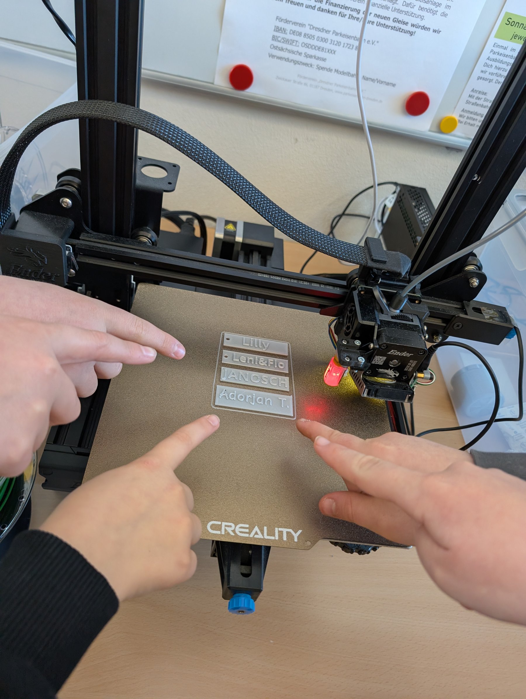 Fingerbild mit 3D-Drucker