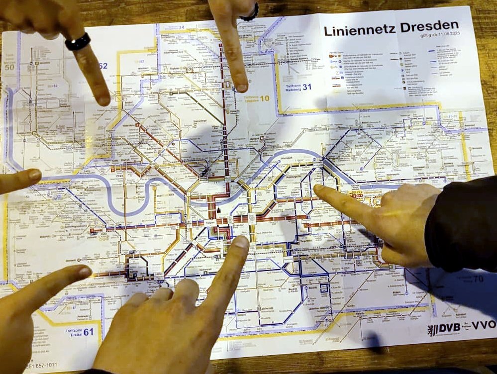 Fingerbild Liniennetzplan