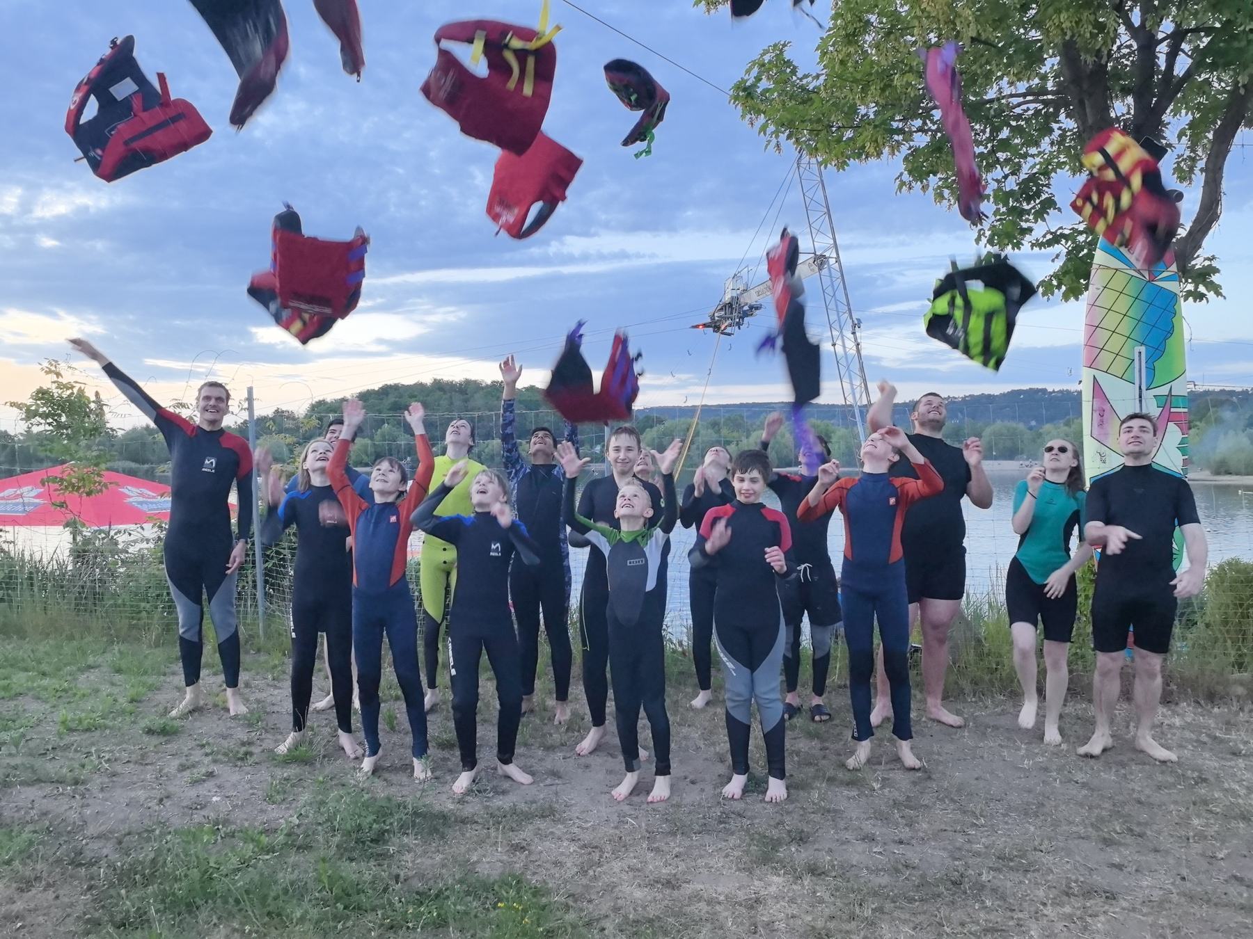 Gruppenfoto - Wasserskifahren 2026