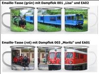 Bild mit Überblick über die zwei verschiedenen Motive der Tassen