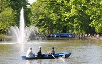 Gondeln auf dem Carolasee