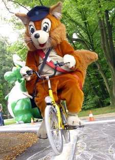 Fahrrad fahren kann ich auch
